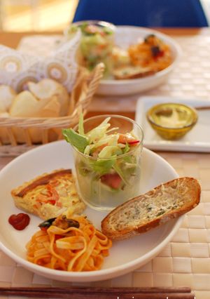 ママ友とパンランチ-レシピのメイン写真