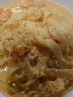 生パスタのほたて&えびクリームパスタ-レシピのメイン写真
