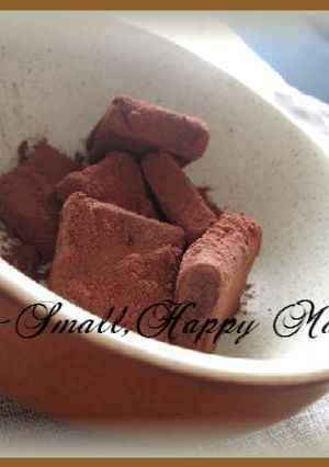 ボウル１つで簡単＊生チョコ-レシピのメイン写真