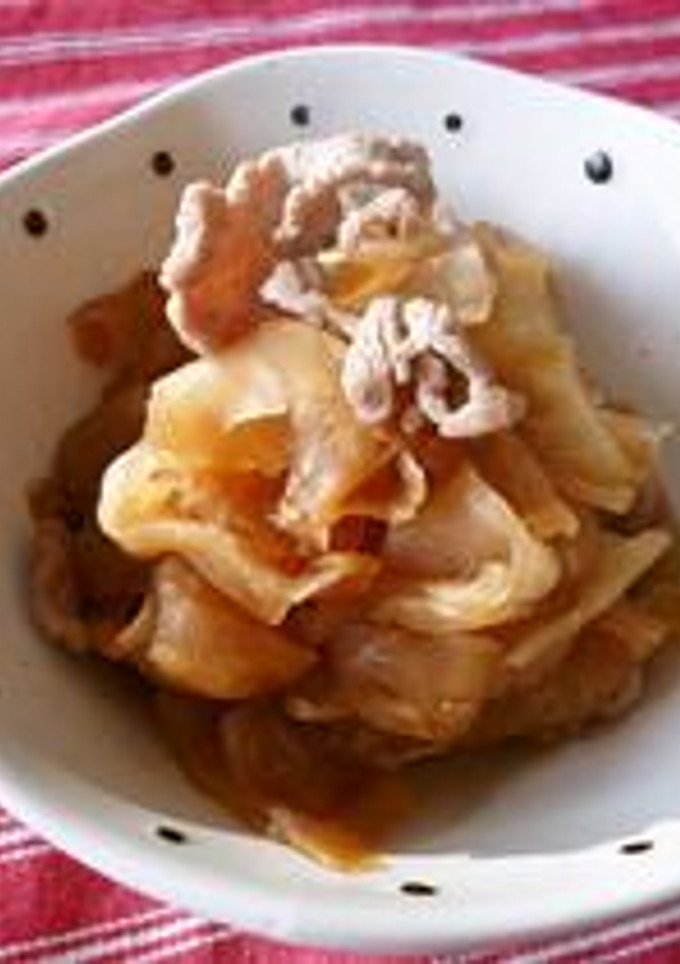 お弁当に♪あと１品に♪豚と大根の炒め煮-レシピのメイン写真