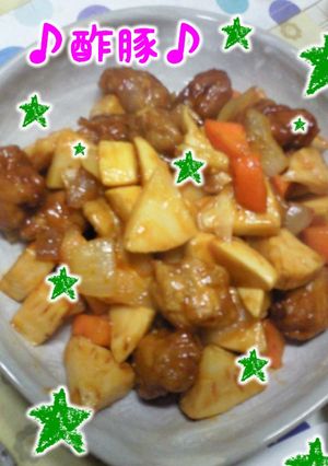 簡単♪　酢豚-レシピのメイン写真