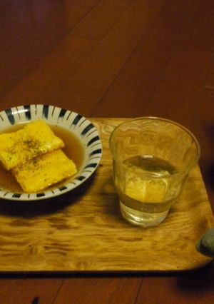出汁で巻かない、卵焼き-レシピのメイン写真