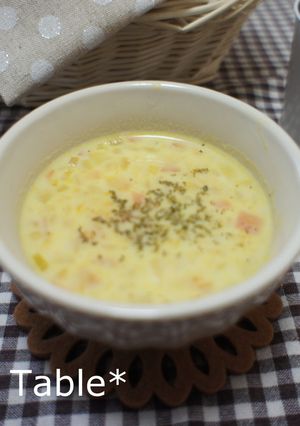 カフェ風　つぶつぶ野菜のがぼちゃスープ☆-レシピのメイン写真