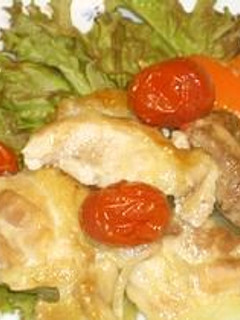 超簡単 鶏塩焼き 付け合せも一緒に♪-レシピのメイン写真