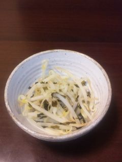 簡単、パパッともやしの和え物-レシピのメイン写真