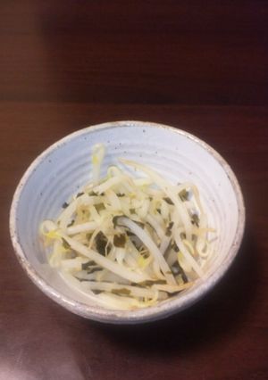 簡単、パパッともやしの和え物-レシピのメイン写真