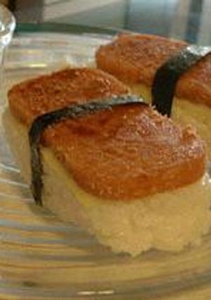 朝食の定番♪スパムにぎり-レシピのメイン写真