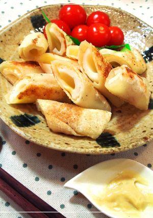 ✿チーちく餃子✿-レシピのメイン写真