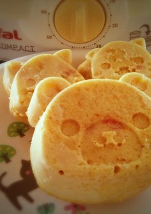 ホットケーキミックスdeカレー蒸しパン-レシピのメイン写真