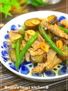 ✿豚肉と茄子のニンニク醤油炒め✿-レシピのメイン写真