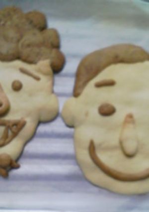 にがお絵クッキー-レシピのメイン写真