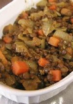 レンズ豆のドライカレー-レシピのメイン写真