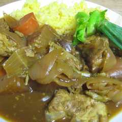 รูปของ 豚なんこつと大根のカレー