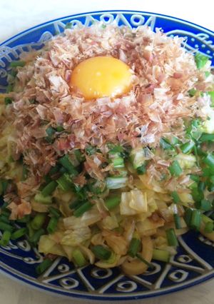 簡単！！たっぷりキャベツの焼きうどん-レシピのメイン写真