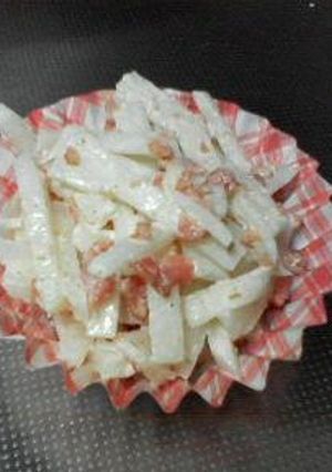 大根の鮭マヨサラダ-レシピのメイン写真