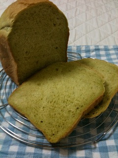 HB アイスで抹茶食パン-レシピのメイン写真
