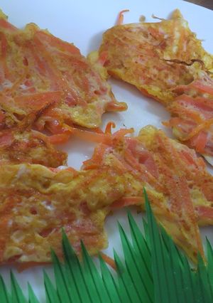緑黄色野菜を美味しく♪人参のピカタ風～✿-レシピのメイン写真