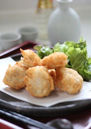 れんこんと山芋のカリふわ揚げ-レシピのメイン写真