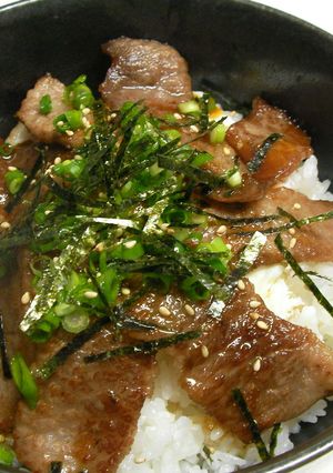 簡単♪♪カルビ丼-レシピのメイン写真