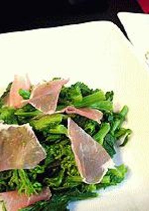 苦味が大人味♪菜の花サラダ-レシピのメイン写真