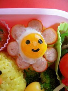 ウィンナーとうずら卵のお花☆お弁当おかず-レシピのメイン写真