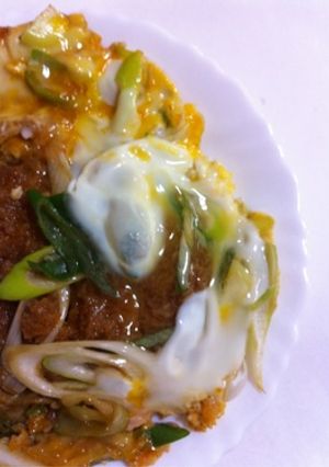 超簡単... 5 分で... カツ丼-レシピのメイン写真