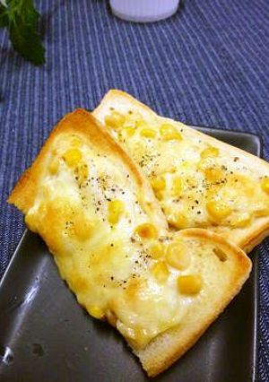 少し甘めの　玉葱・コーンマヨトースト-レシピのメイン写真