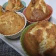 混ぜて焼くだけのココナッツのマフィン
