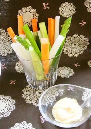 チーズ味噌de野菜ディップ☆ワイン合う!-レシピのメイン写真