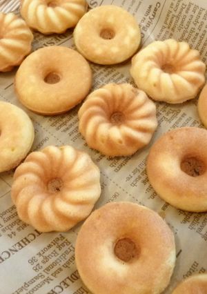 ★外はサク中はしっとり簡単焼きドーナツ★-レシピのメイン写真