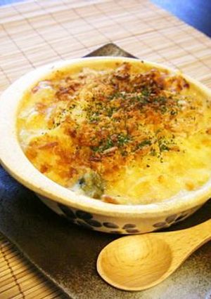 牡蠣とほうれん草のWミルクグラタン-レシピのメイン写真