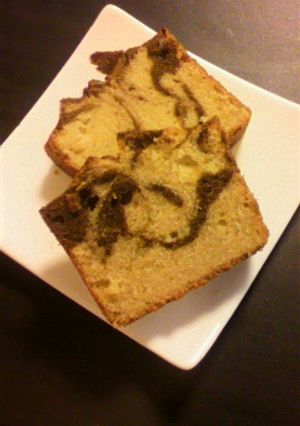 ☆栗とコーヒーのマーブルパウンドケーキ☆-レシピのメイン写真