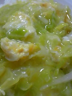 とろっとろ♪キャベツの中華あんかけ-レシピのメイン写真
