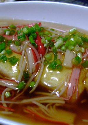 とろ～り☆かにかまあん豆腐-レシピのメイン写真