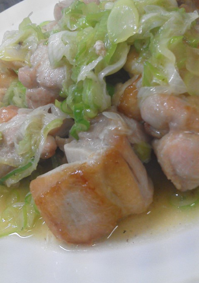 ＊鶏のネギ塩炒め＊-レシピのメイン写真