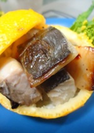 鰆の西京焼き柚子釜仕立て-レシピのメイン写真
