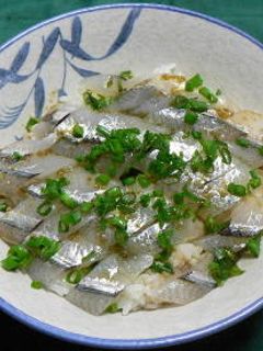 柚子胡椒風味のサヨリ丼-レシピのメイン写真