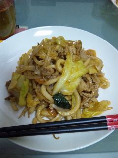 焼きうどん(ソース味)-レシピのメイン写真