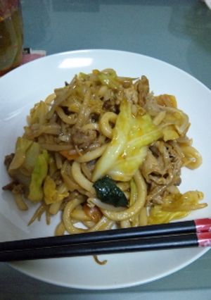 焼きうどん(ソース味)-レシピのメイン写真