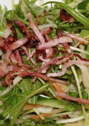 切干大根と水菜のサラダ～♪-レシピのメイン写真