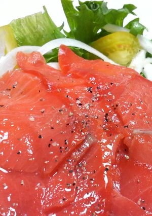 簡単サーモンマリネ-レシピのメイン写真