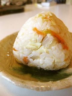 かき揚げおにぎり-レシピのメイン写真