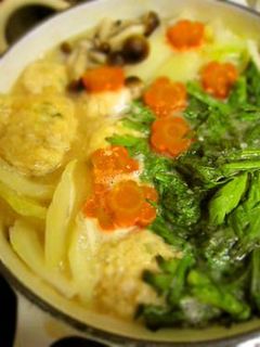 鶏だんごが美味しい☆酒粕鍋-レシピのメイン写真