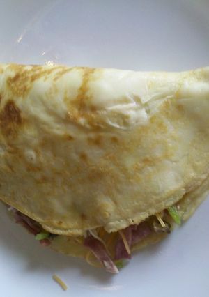 クレープで朝オムレツ☆-レシピのメイン写真
