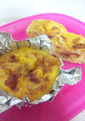 お弁当ｻｲｽﾞ♪ツナのキッシュ★-レシピのメイン写真