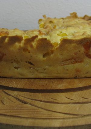 ケークサレ　ソーセージチーズコーン-レシピのメイン写真
