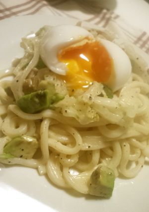 ごまドレッシングde焼きうどん-レシピのメイン写真