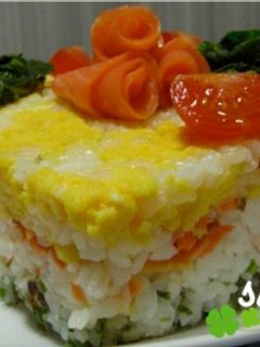 ひなケーキ寿司-レシピのメイン写真