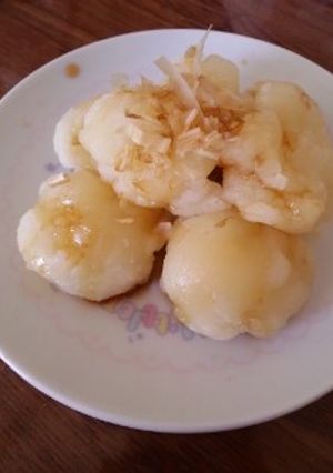 小麦粉で！②　レンジで簡単おもち♡-レシピのメイン写真