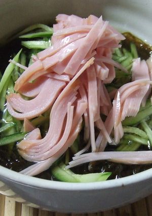 もずく酢サラダ-レシピのメイン写真